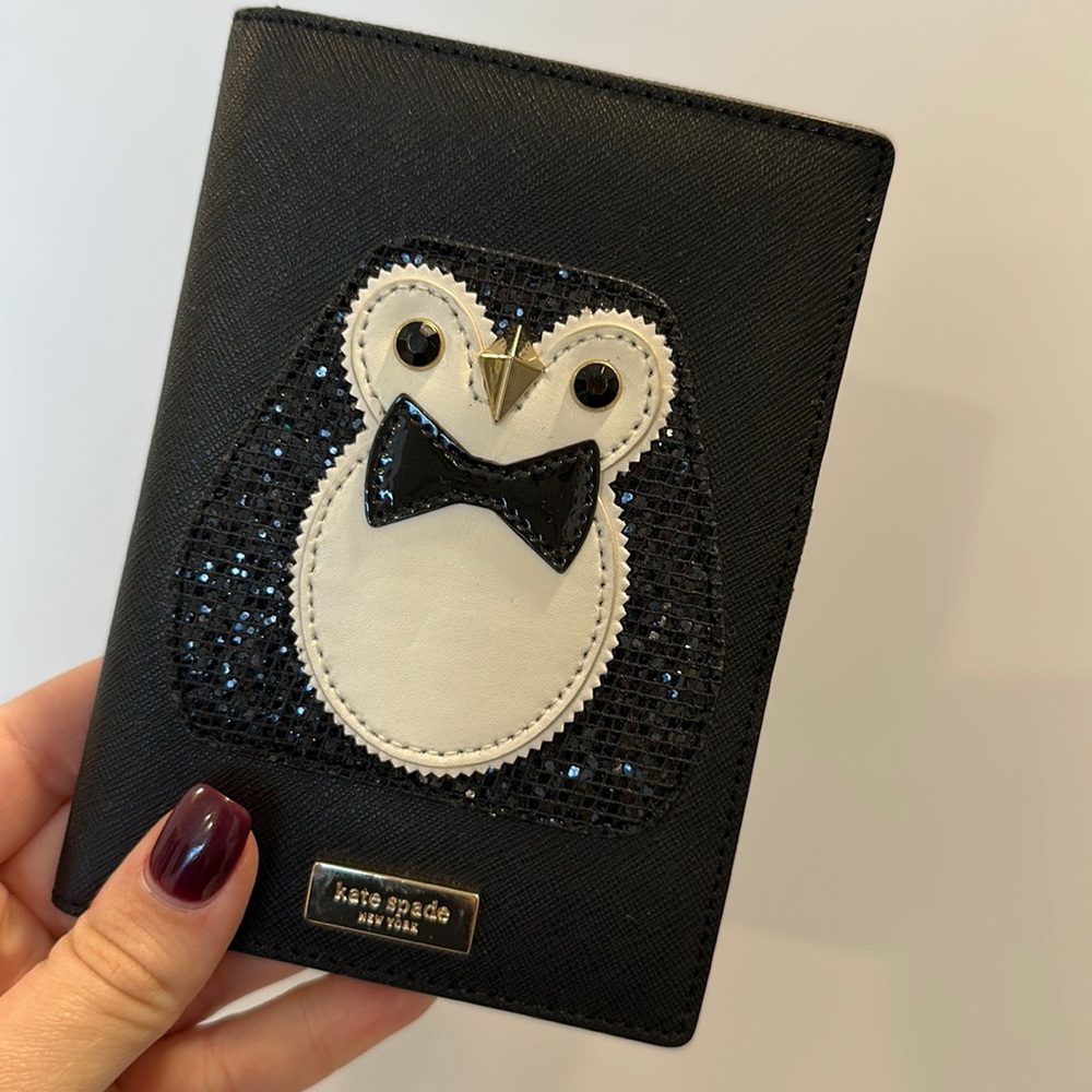 Kate Spade Penguin Passport Cover